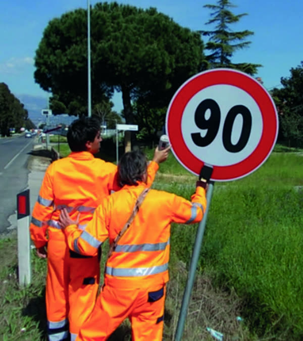 I nostri tecnici al lavoro sul territorio